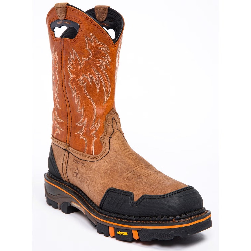 Cody James (Men's 8.5 D) 11" Decimator™ Nano Composite Toe Western Work Boots